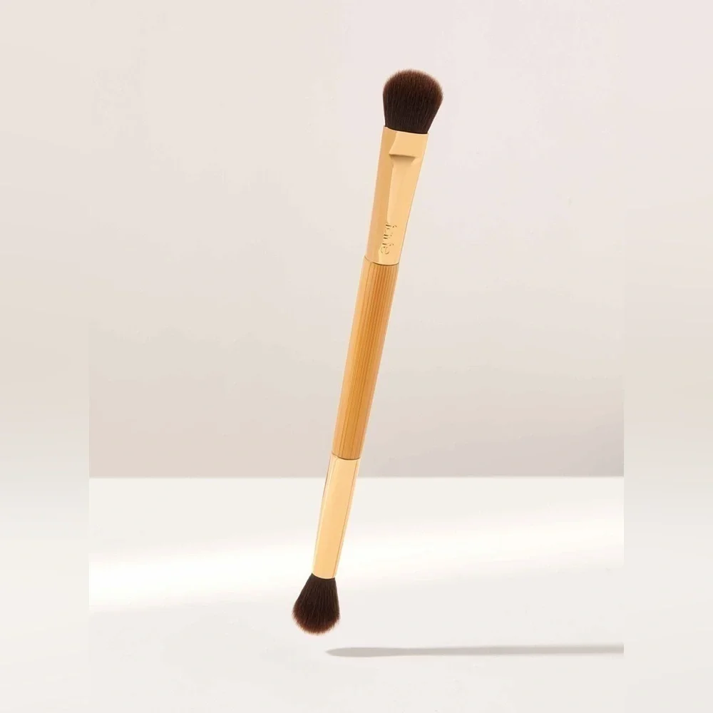 Tarte Eyelash pouch with double ended shader & blending eyeshadow brush NWT
